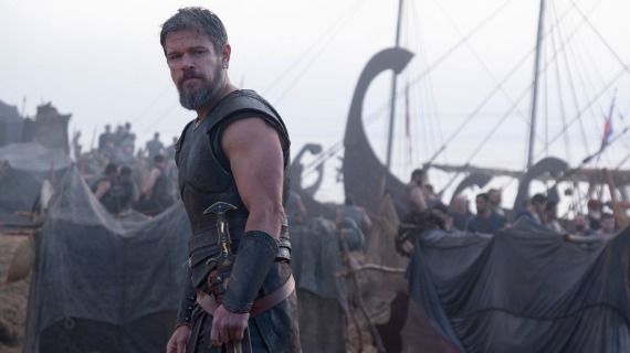 Matt Damon as Odysseus in The Odyssey